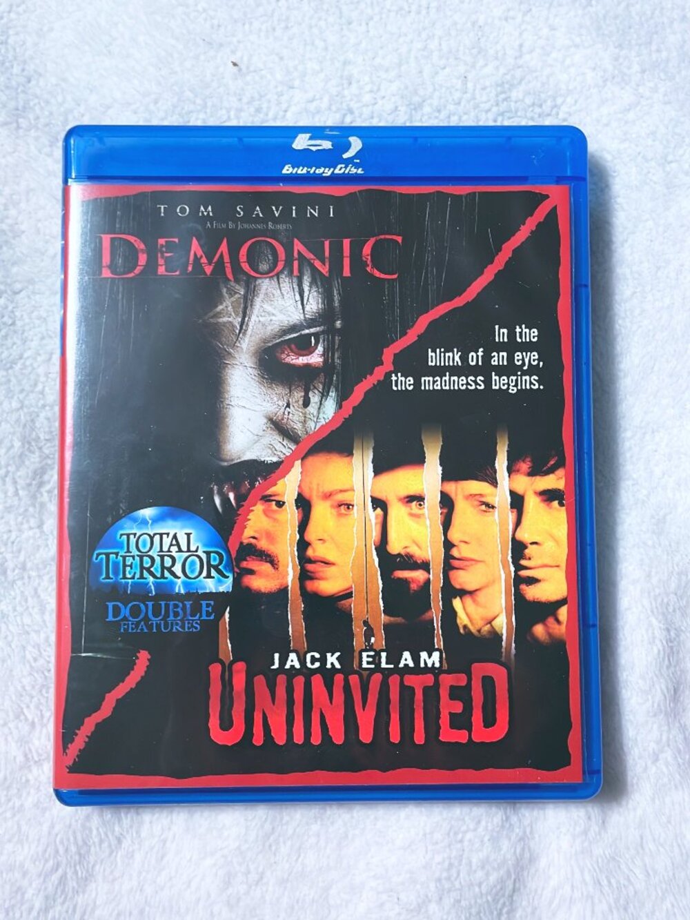 Demonic & Uninvited Double Feature Blu-Ray